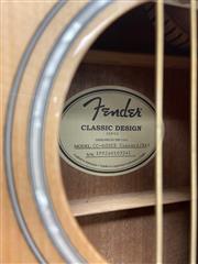 FENDER CC-60 SCE SMALLER ACOUSTIC GUITAR WITH FISHMAN ELECTRONICS, GOOD COND!